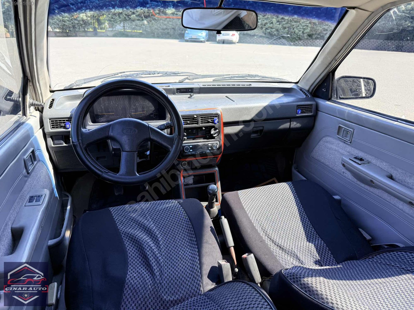 2000.KİA PRİDE 1.3 DLX BENZİN+LPG ORJİNAL 206.KM H.DİREKSİYON