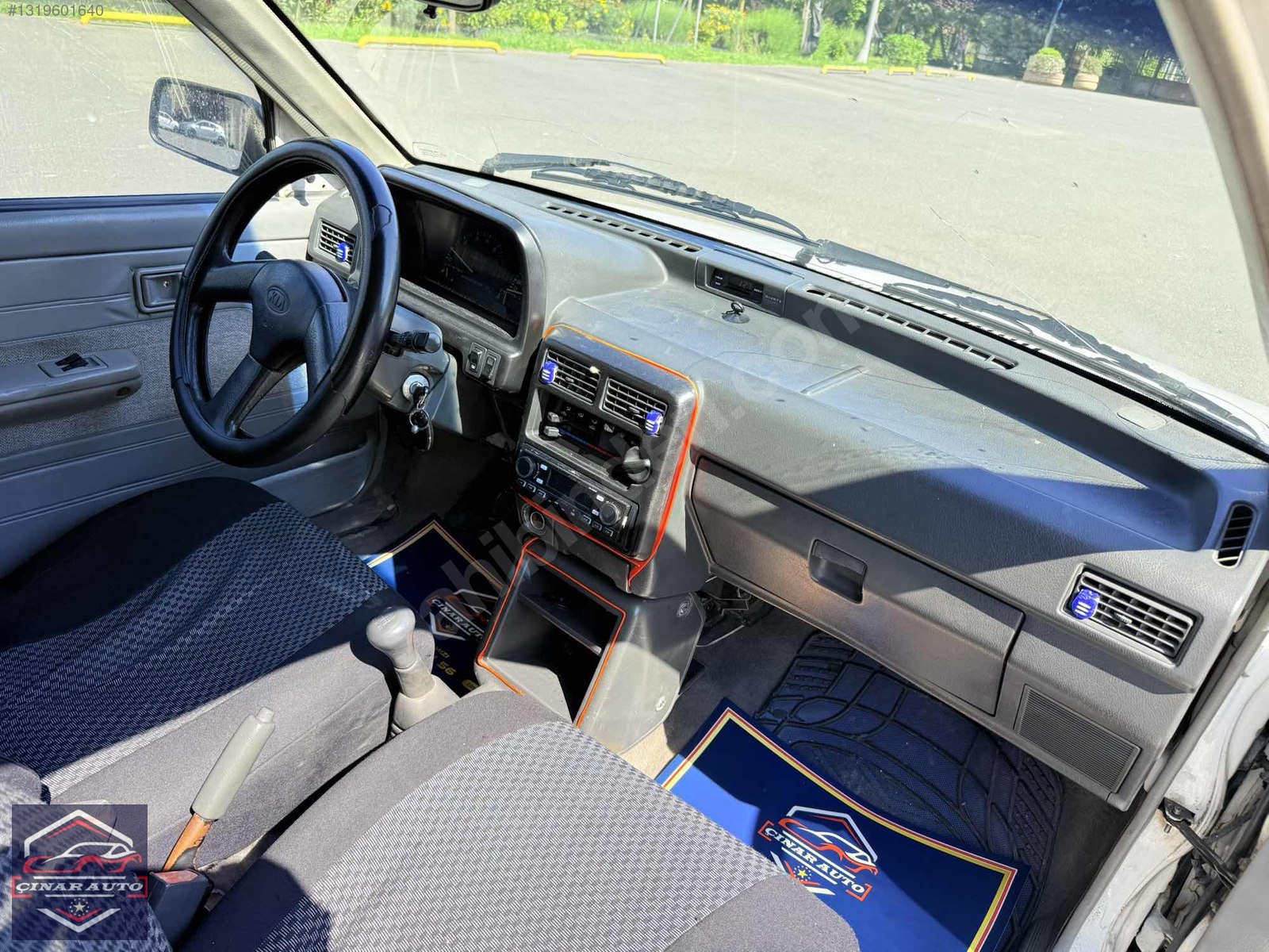 2000.KİA PRİDE 1.3 DLX BENZİN+LPG ORJİNAL 206.KM H.DİREKSİYON