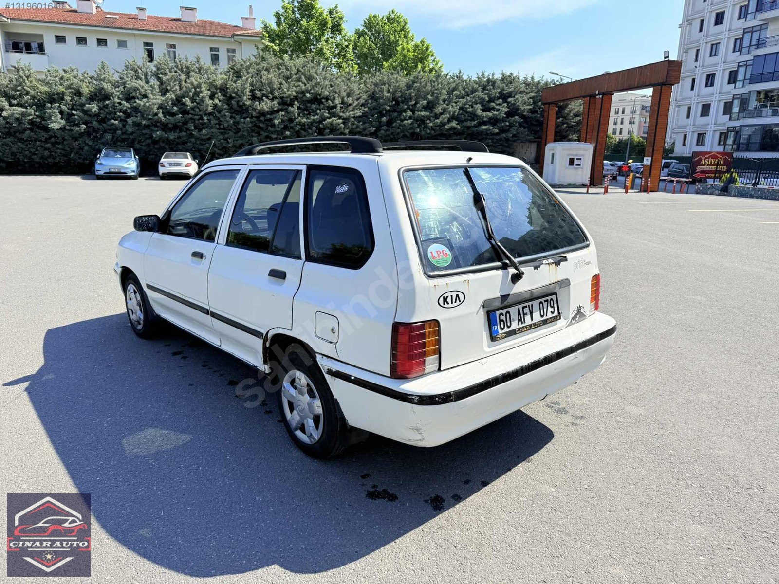 2000.KİA PRİDE 1.3 DLX BENZİN+LPG ORJİNAL 206.KM H.DİREKSİYON