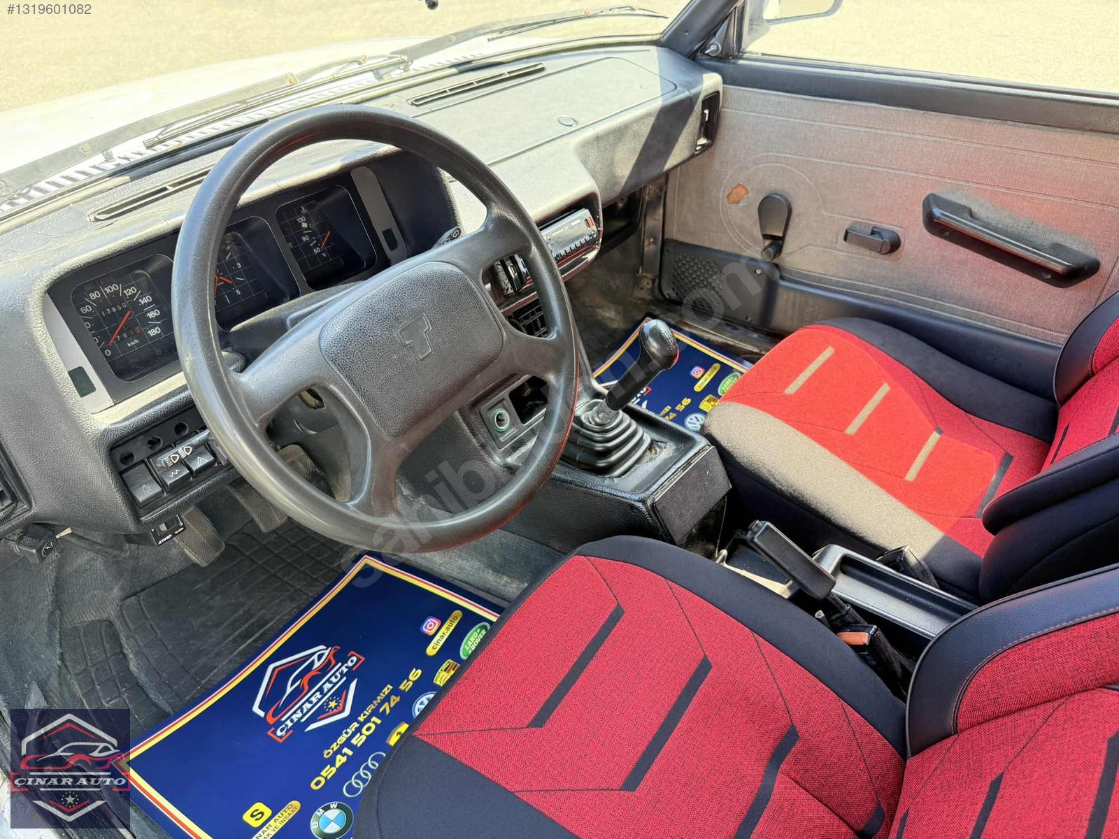 1994.TOFAŞ ŞAHİN 1.6 BENZİN+LPG ORJİNAL 195.KM MUAYNE YENİ ORJNL