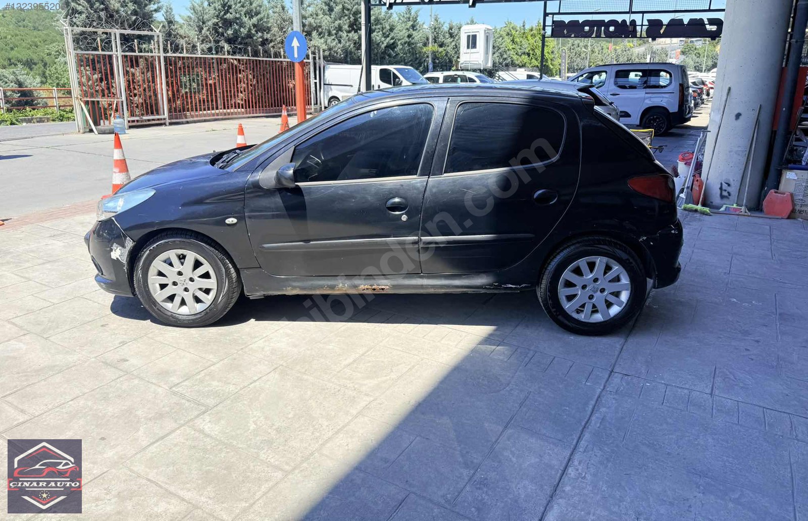 2012.MODEL PEJO 206 + 1.4 HDİ ORJİNAL 215.KM MUAYENE YENİ