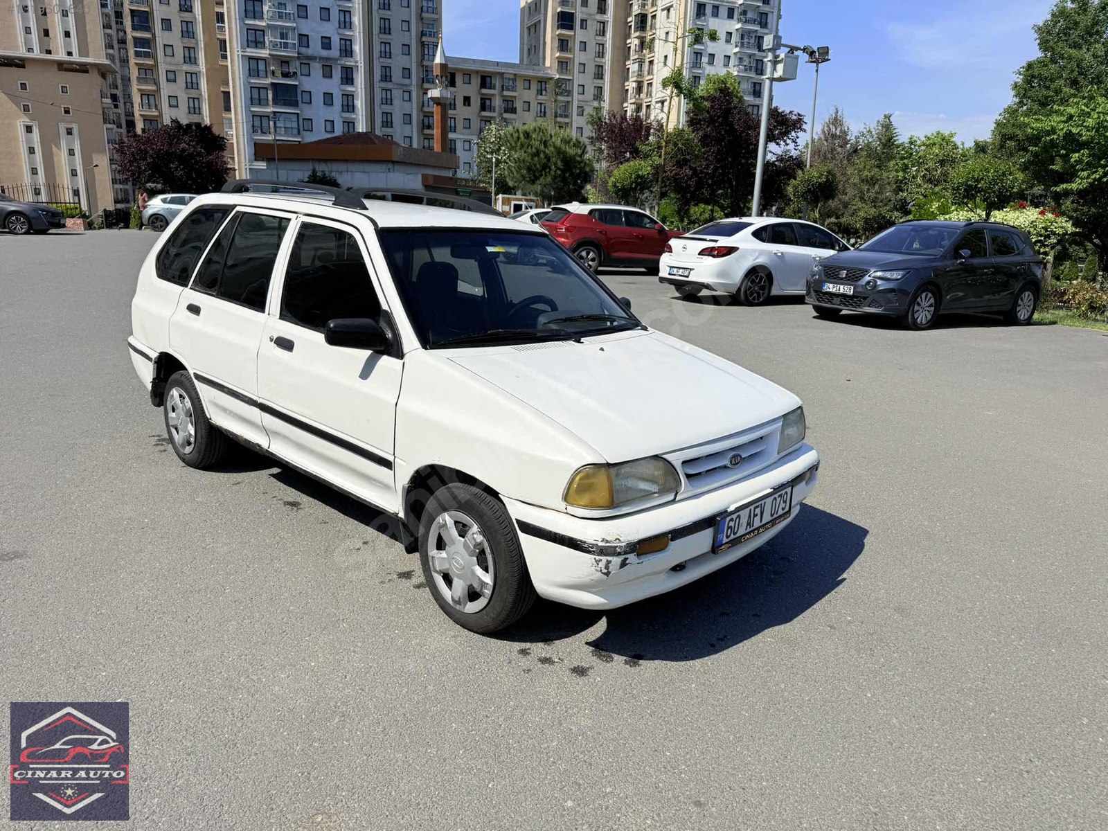 2000.KİA PRİDE 1.3 DLX BENZİN+LPG ORJİNAL 206.KM H.DİREKSİYON