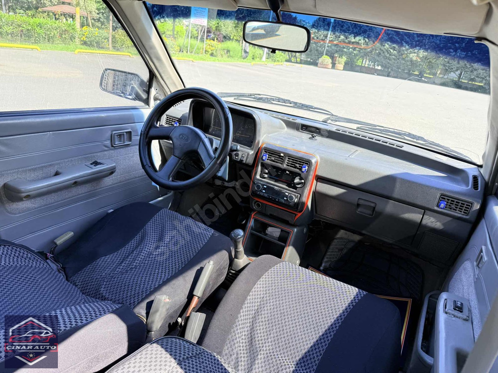 2000.KİA PRİDE 1.3 DLX BENZİN+LPG ORJİNAL 206.KM H.DİREKSİYON