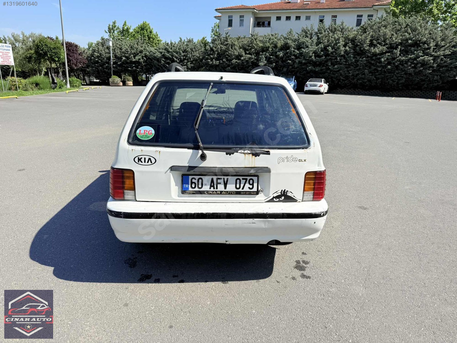 2000.KİA PRİDE 1.3 DLX BENZİN+LPG ORJİNAL 206.KM H.DİREKSİYON