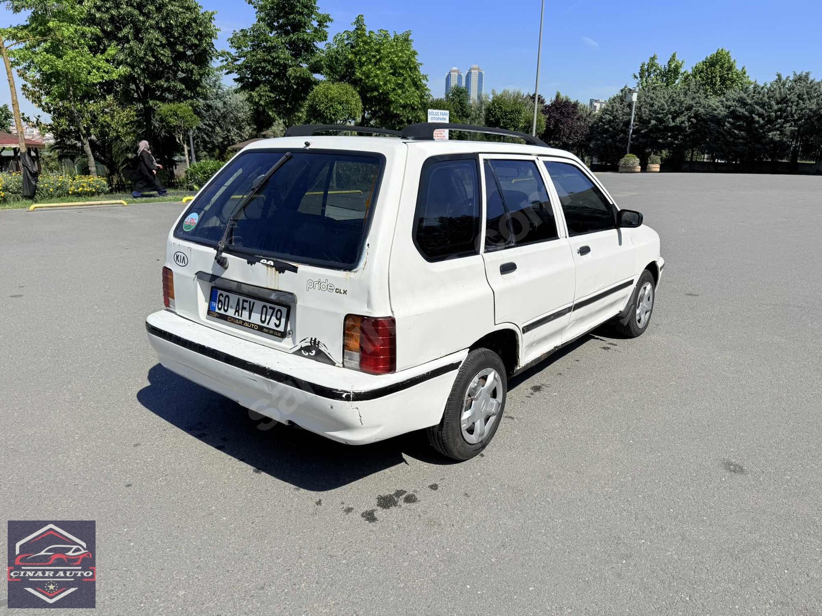 2000.KİA PRİDE 1.3 DLX BENZİN+LPG ORJİNAL 206.KM H.DİREKSİYON