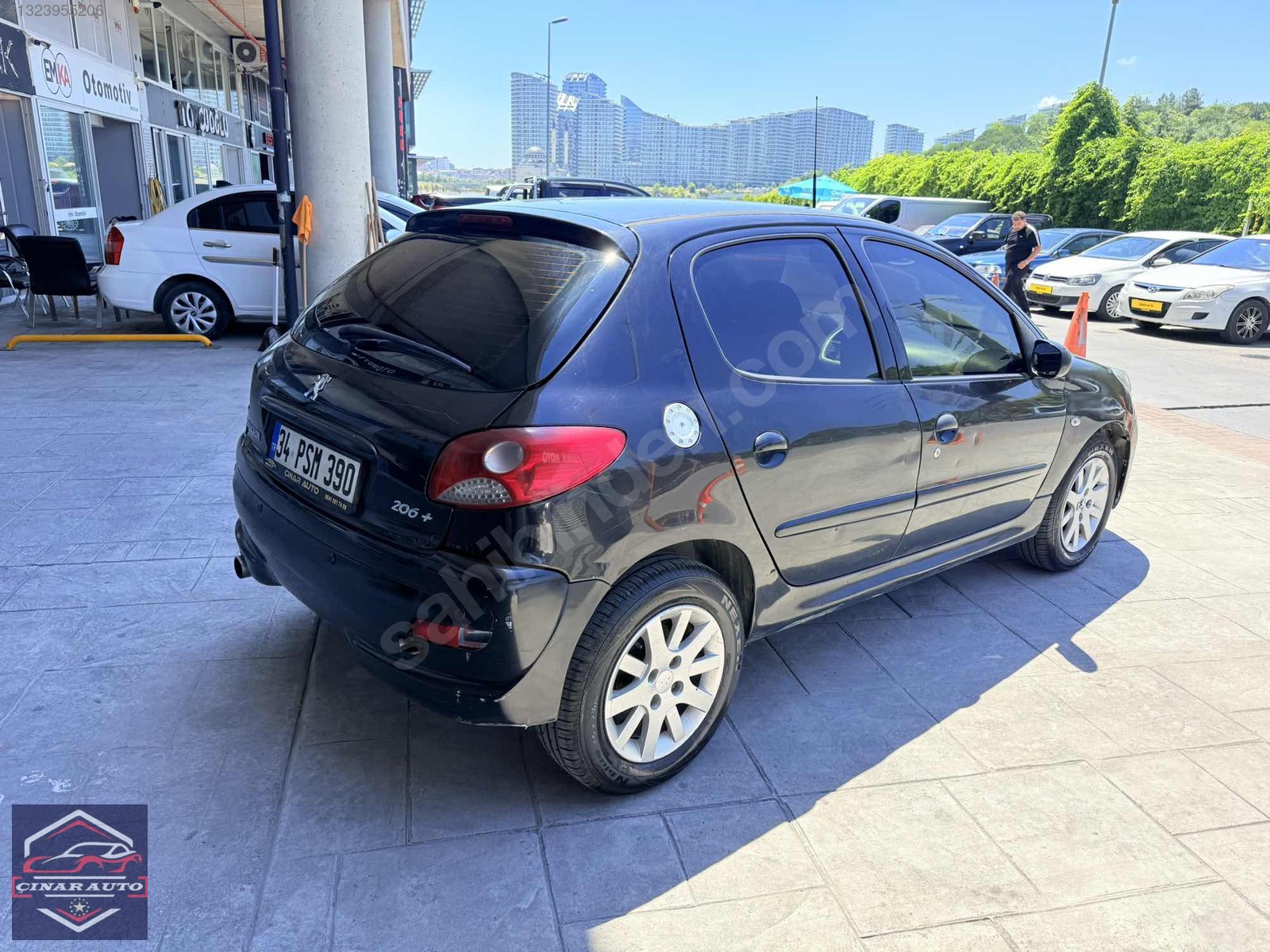 2012.MODEL PEJO 206 + 1.4 HDİ ORJİNAL 215.KM MUAYENE YENİ