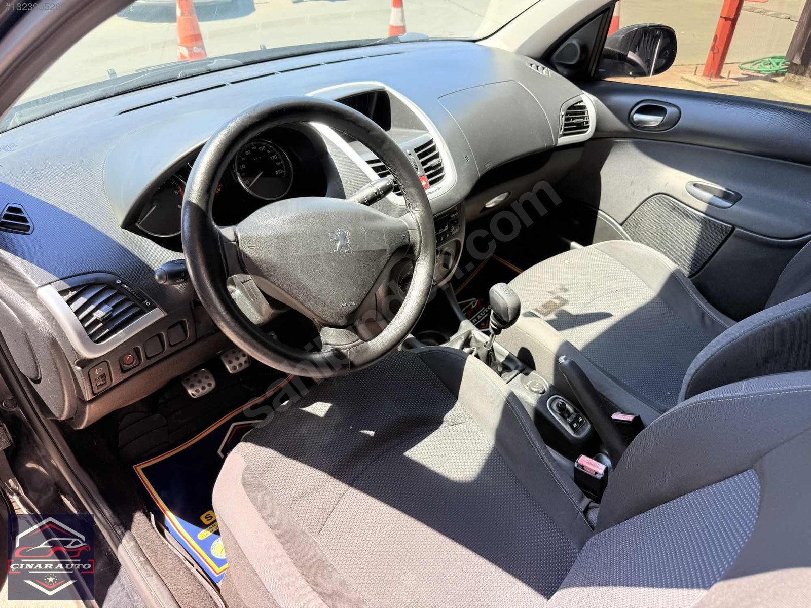2012.MODEL PEJO 206 + 1.4 HDİ ORJİNAL 215.KM MUAYENE YENİ
