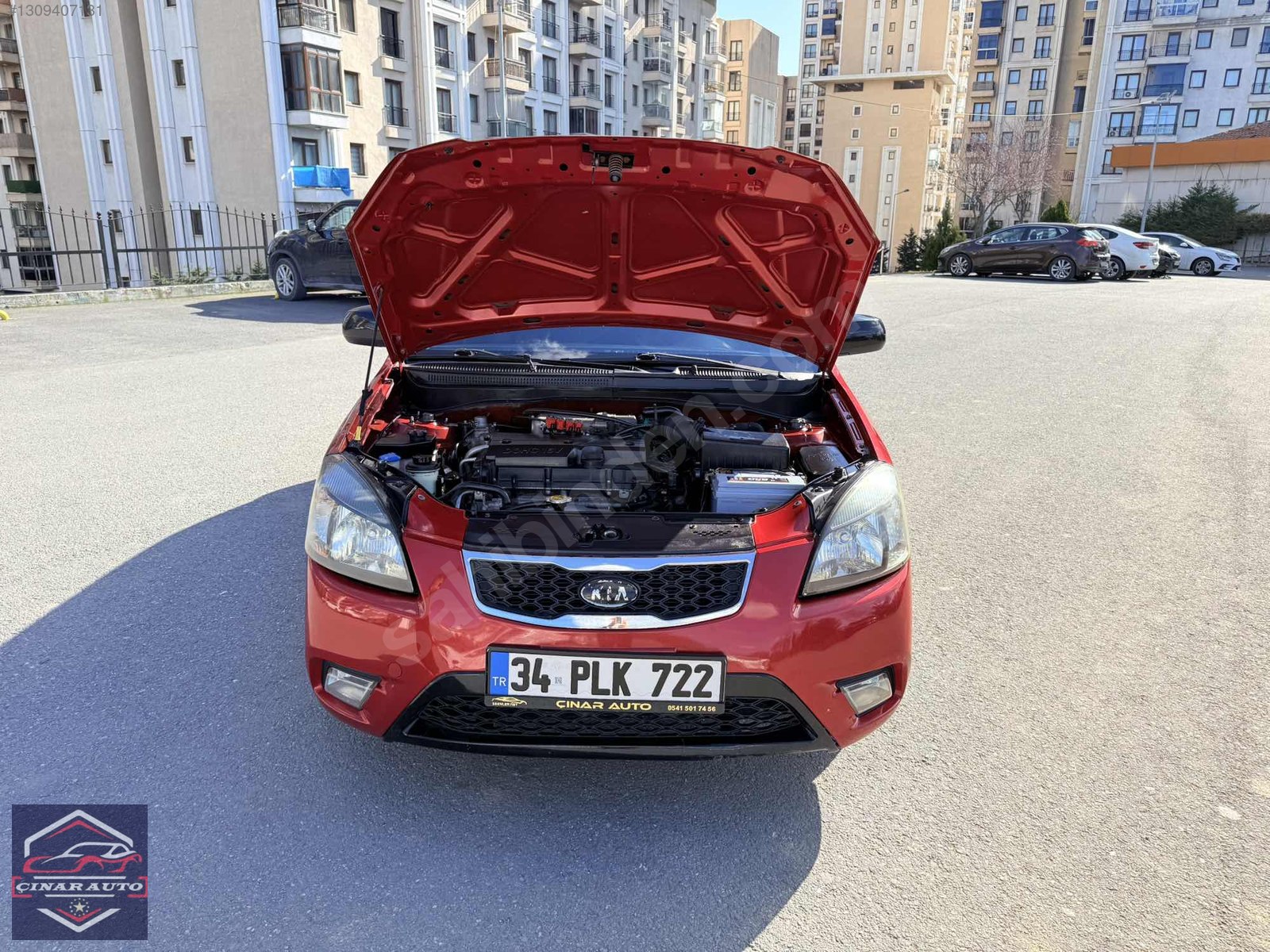 2010.MODEL KİA RİO 1.4 EX COMFORT ORJİNAL 235.KM BENZİN+LPG
