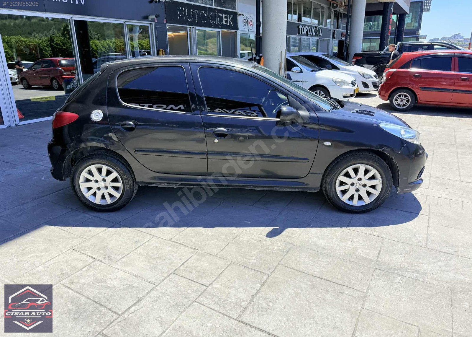 2012.MODEL PEJO 206 + 1.4 HDİ ORJİNAL 215.KM MUAYENE YENİ