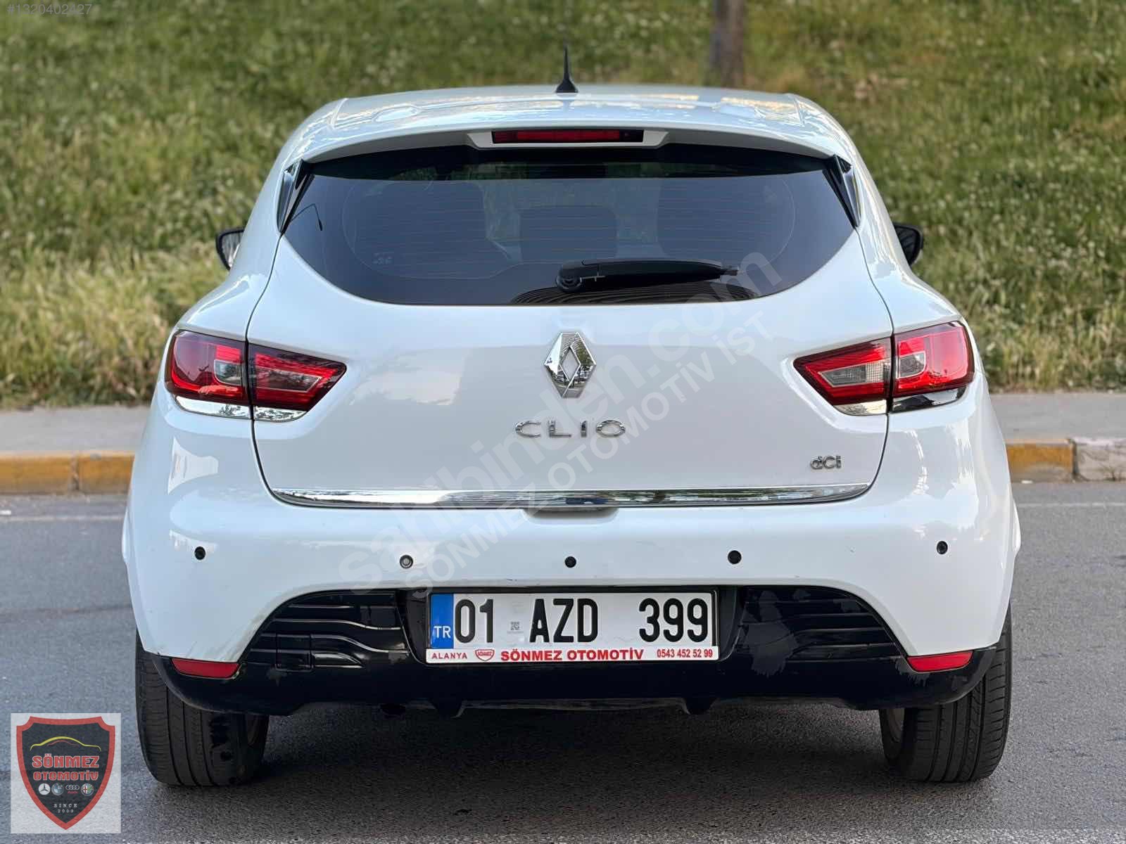 2014 RENAULT CLİO 1.5 DCİ TOUCH DİZEL OTOMATİK ELDEN SENETLE