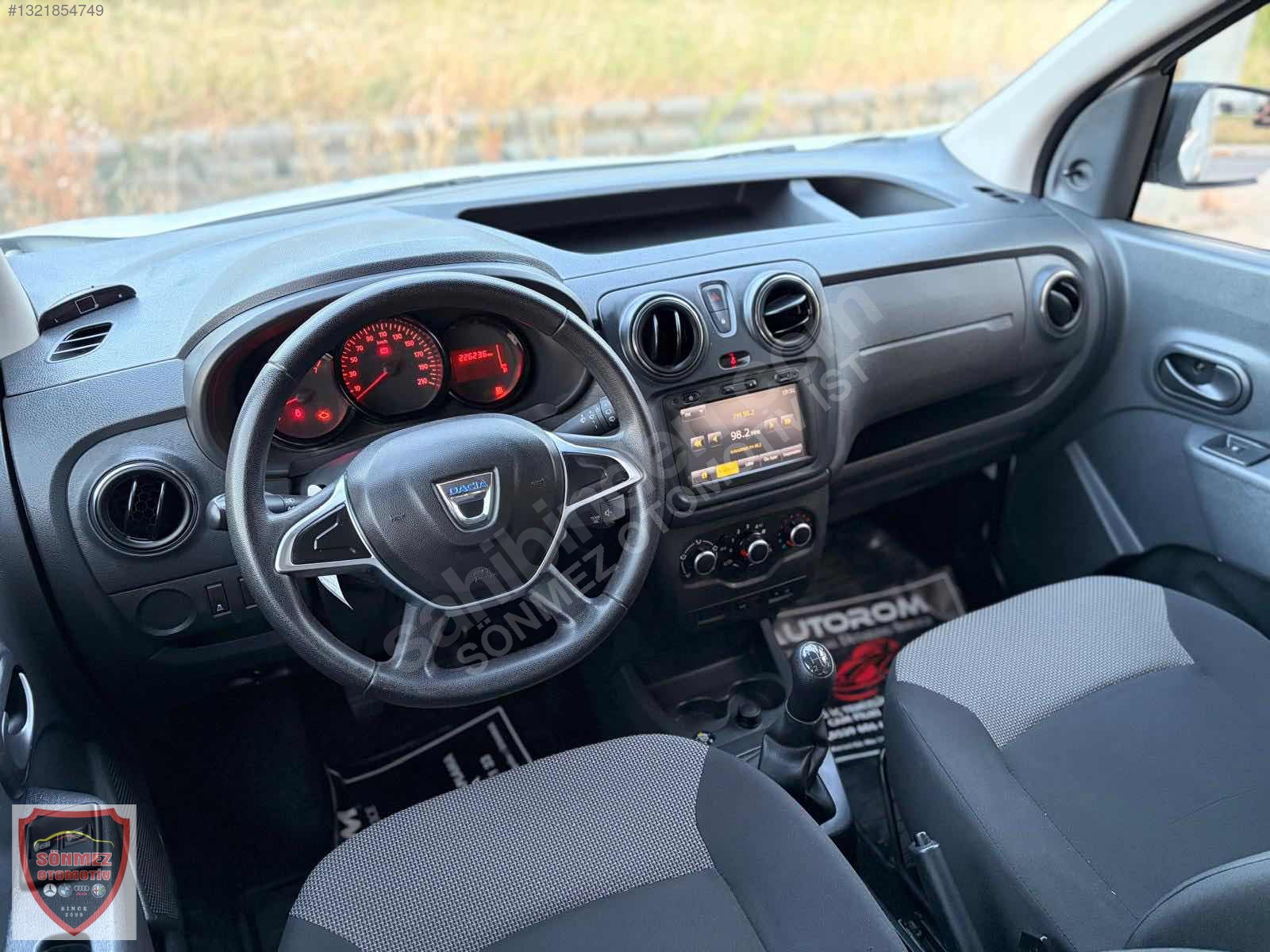 2021 DOKKER 1.6 ECO-G AMBİANCE 220KM HATASIZ ELDEN SENETLE